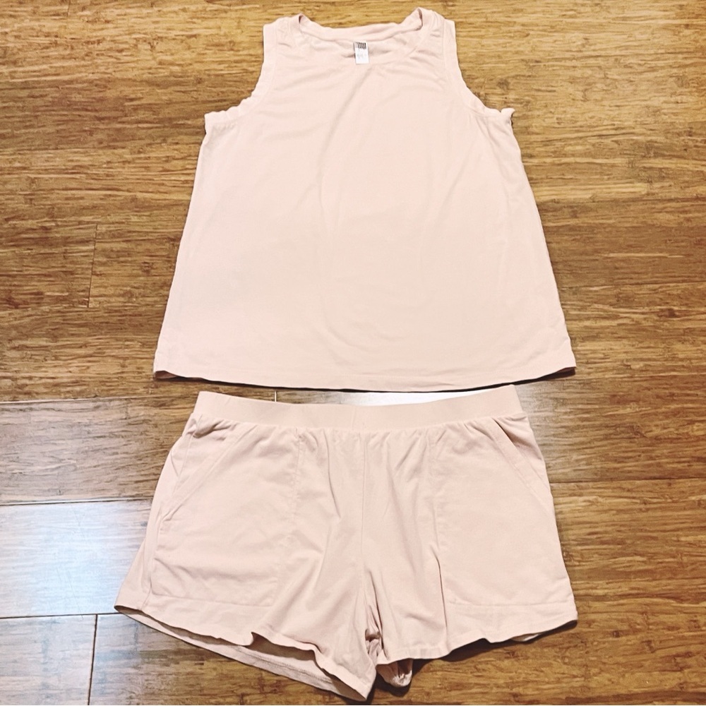 Stars Above Women’s Pale Pink Pajama Set | Super Soft | Size Women's Small